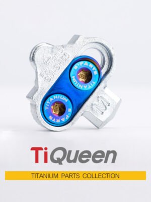 Ti Queen Titanium alloy mountain bike pedal cleat screws, compatible with SHIMANO