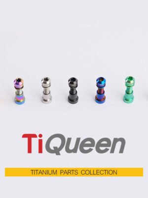 Ti Queen Titanium Lock On Bolt for Integrate Handlebar/Stem