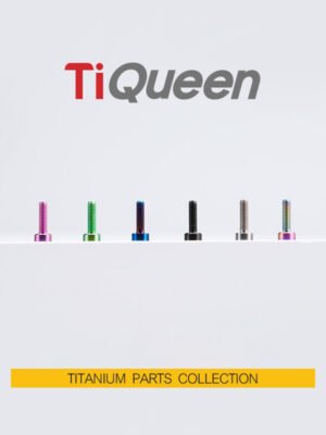 Ti Queen M3 titanium alloy cheese head  screw