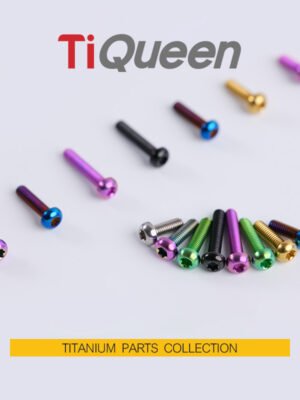 Ti Queen M3 Titanium alloy umbrella head  screw