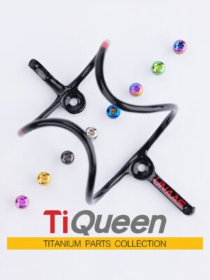Ti Queen Titanium Alloy Water Bottle Cage Screws