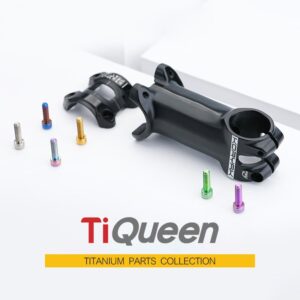 Ti Queen Titanium Stem Bolt Kit for Bicycles