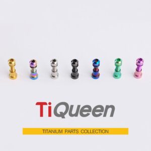 Ti Queen Titanium Lock On Bolt for Integrate Handlebar/Stem for Bicycles