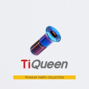 Ti Queen titanium alloy guide wheel screws Titanium Rear Derailleur Jockey Wheel Pulley Screw for Shimano Sram for Bicycles