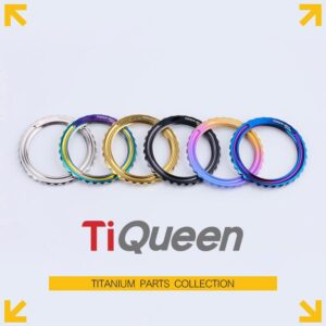 Ti Queen Titanium Centerlock Lockring for Bicycles 1pcs