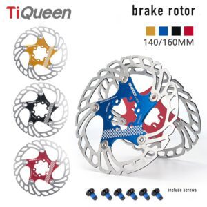 Ti Queen Mountain Bike Brake Rotors, 140MM and 160MM