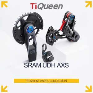 Ti Queen derailleur and drivetrain Titanium screw set compatible with SRAM AXS UDH for Bicycles