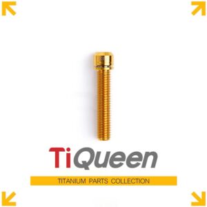 Ti Queen Cylindrical head titanium screws with washers M5 L10-40mm for Motorcycles and Bicycles/Car