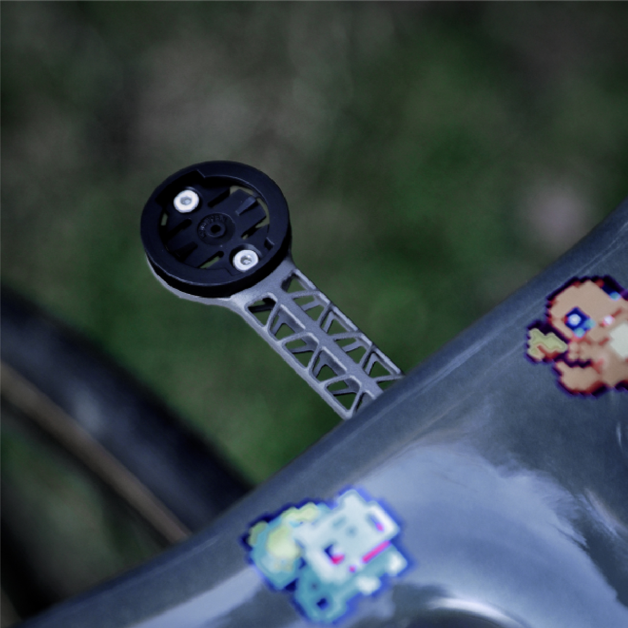 Ti Queen 3D-Printed Titanium Bike Computer Mount |Pinarello |Trek |Cervélo |COLNAGO |Specialized - Image 4