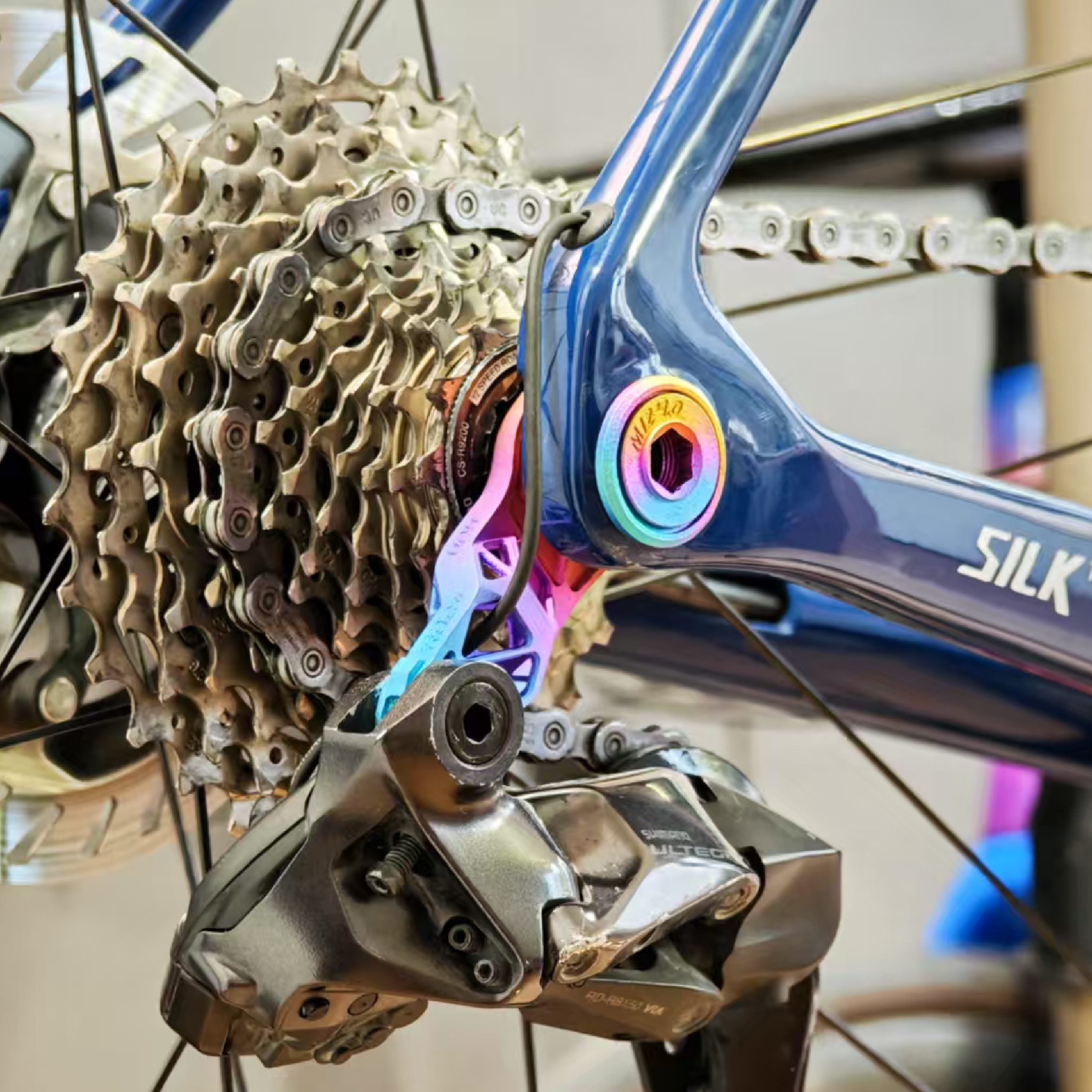 Ti Queen Ultra-light titanium alloy 3D printed original specification direct-mount derailleur hanger /Specialized /SEKA /Giant - Image 5