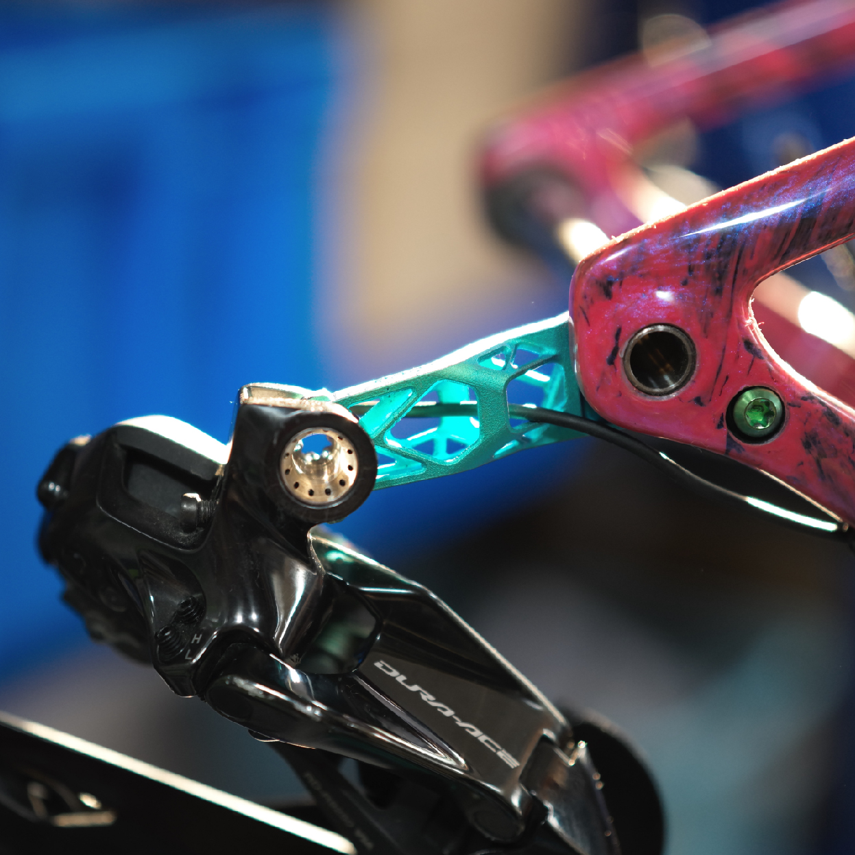 Ti Queen Ultra-light titanium alloy 3D printed original specification direct-mount derailleur hanger /Specialized /SEKA /Giant - Image 3